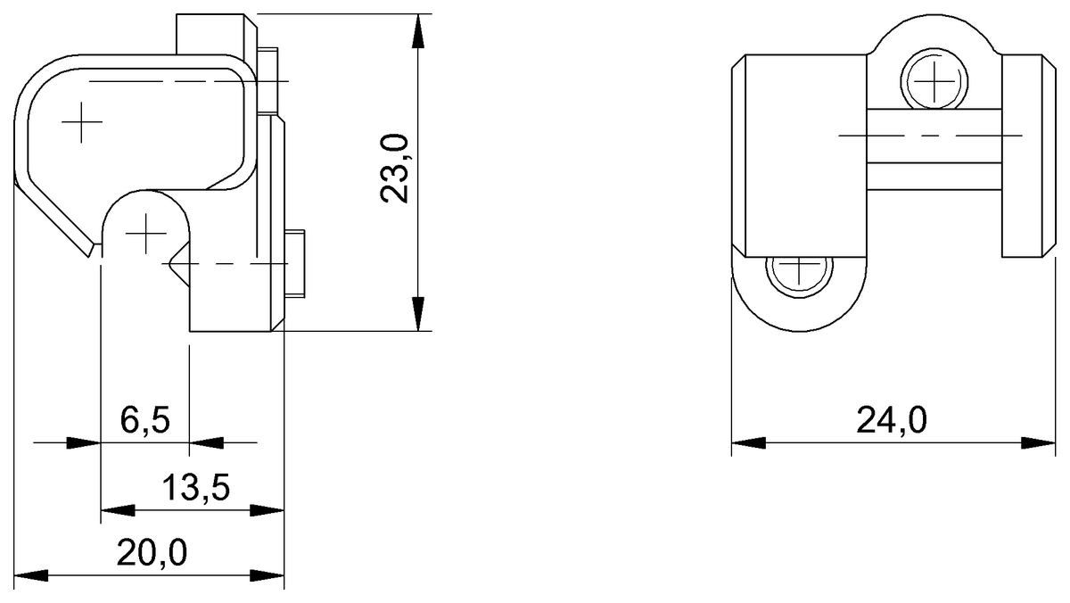 Mounting brackets for magnetic sensors