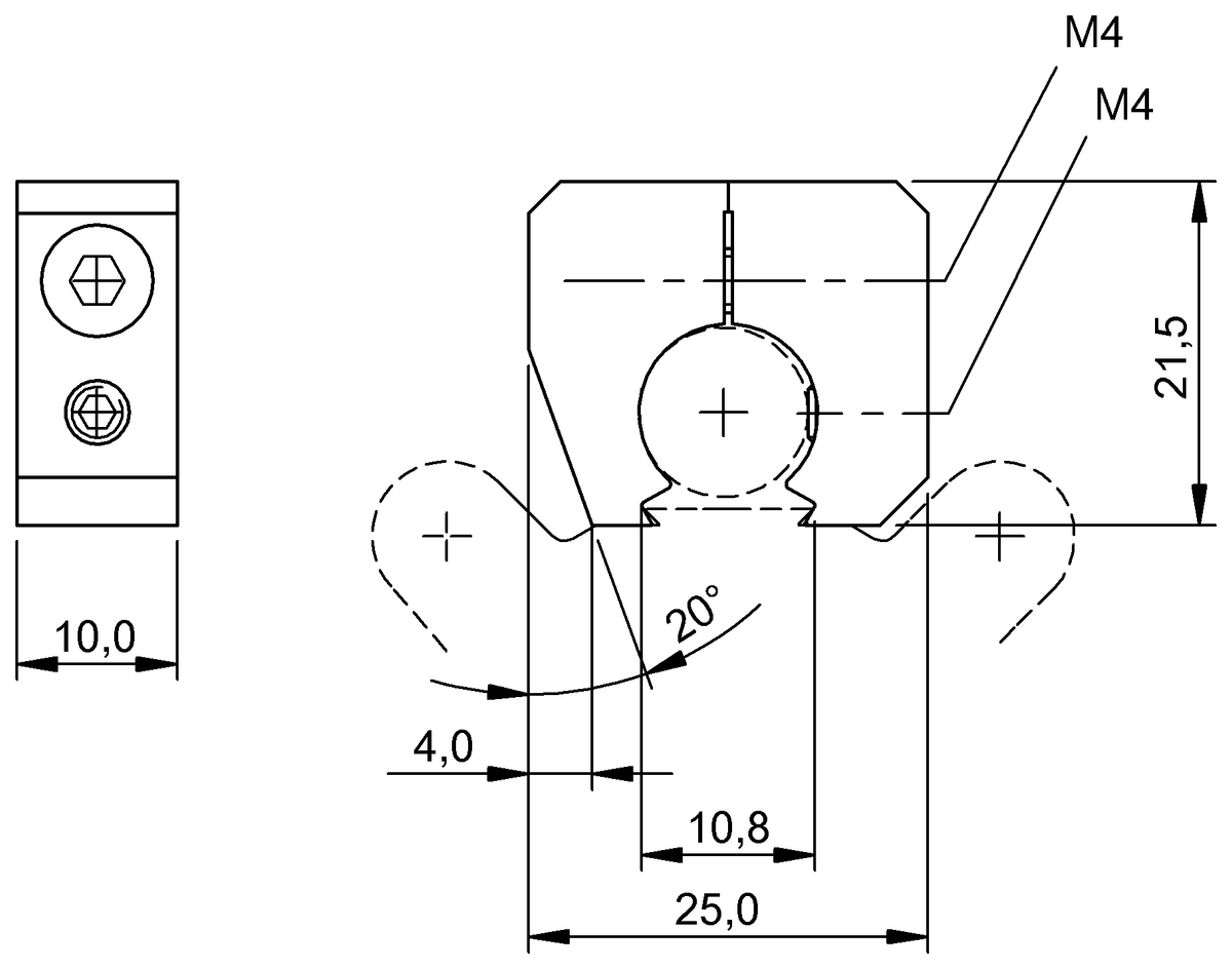 Mounting brackets for magnetic sensors