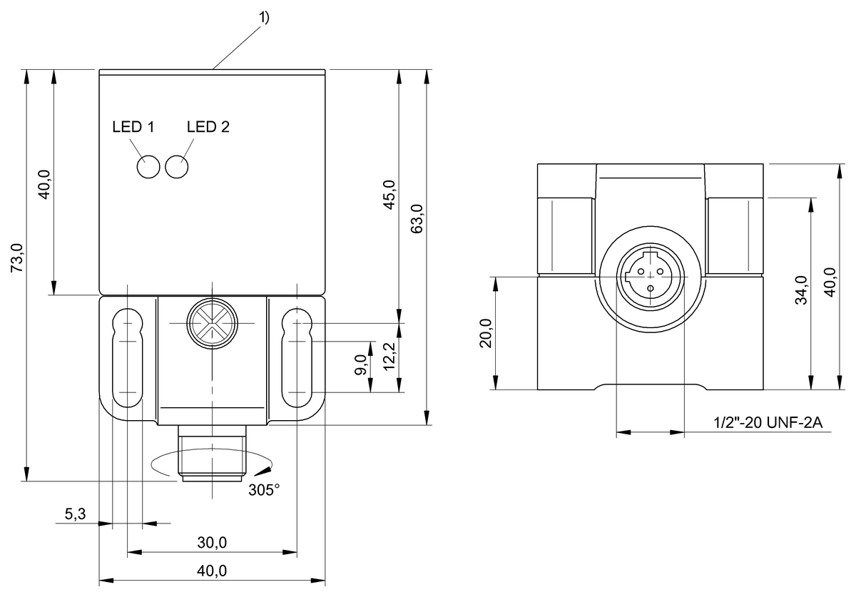 Inductive proximity switches and proximity sensors