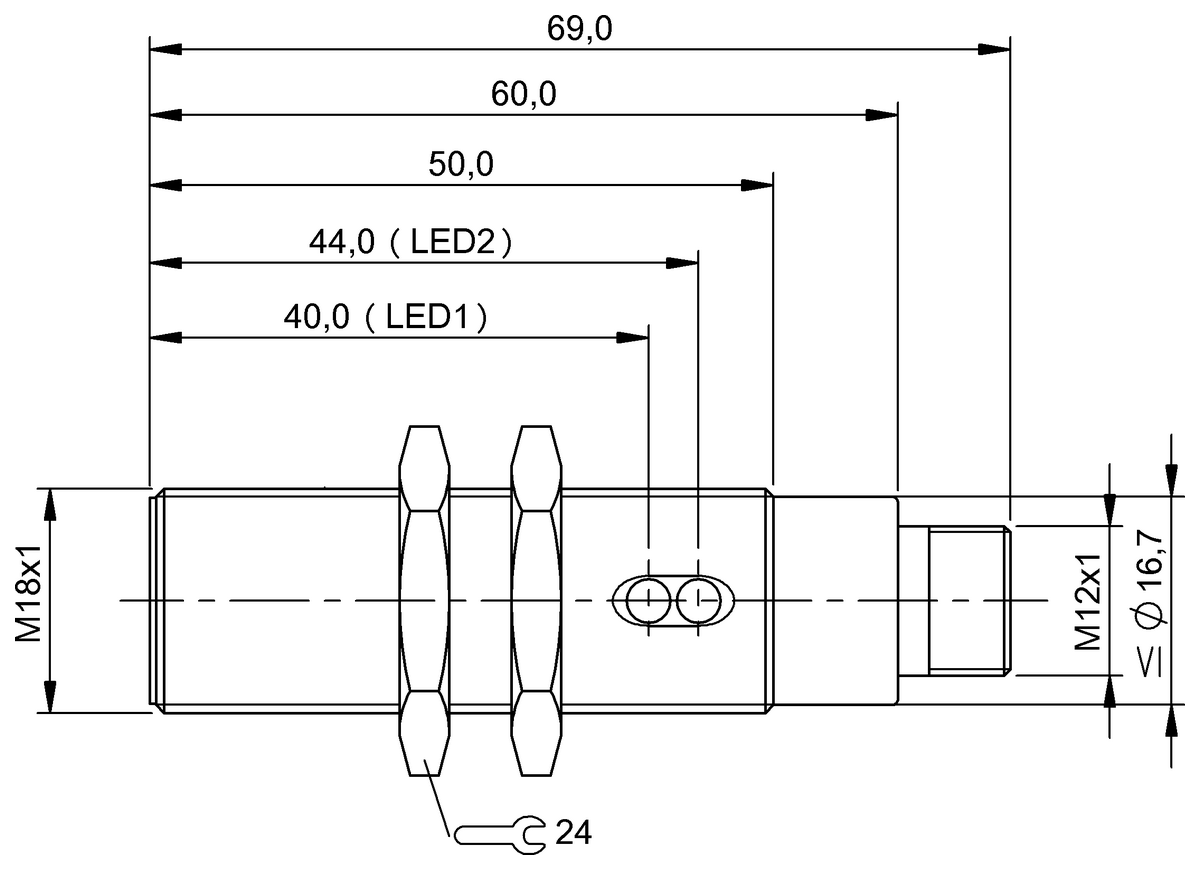 Inductive proximity switches and proximity sensors