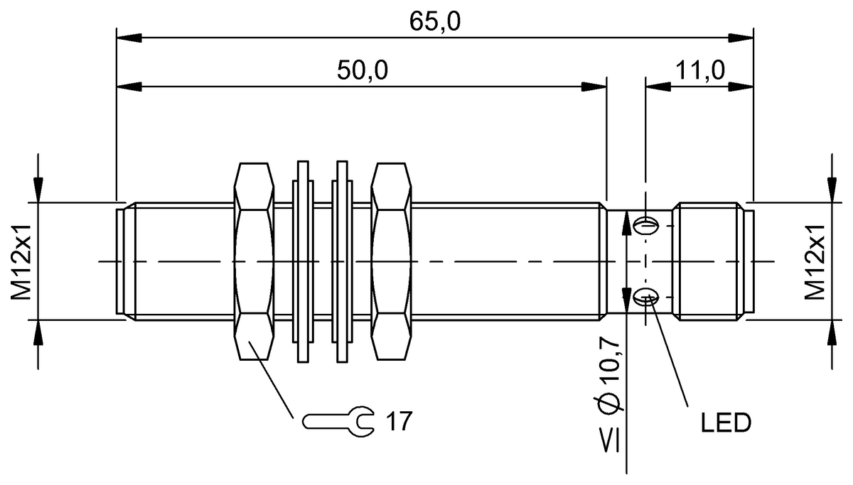 Inductive distance sensors