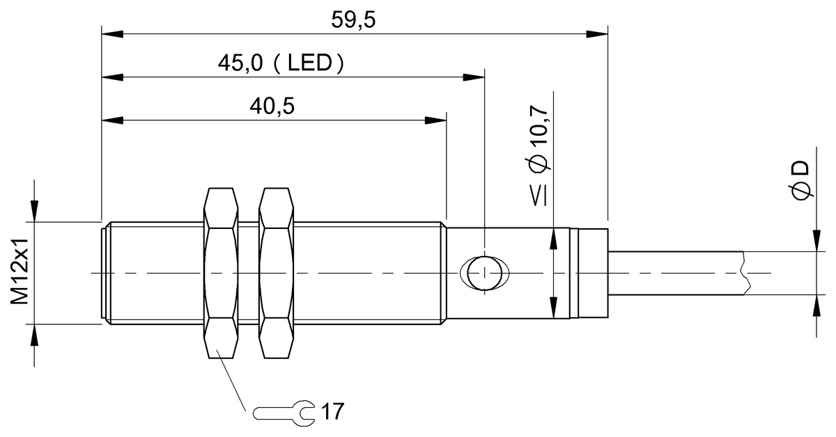 Inductive proximity switches and proximity sensors