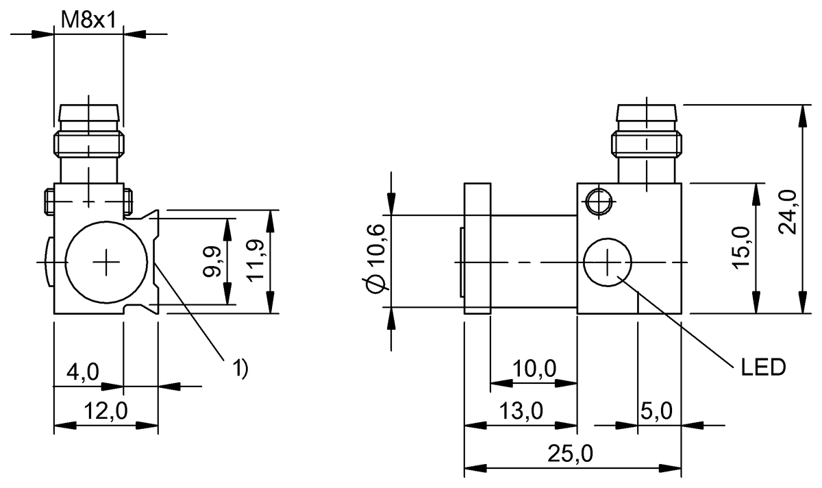 Magnetic field sensors for multiple slot shapes