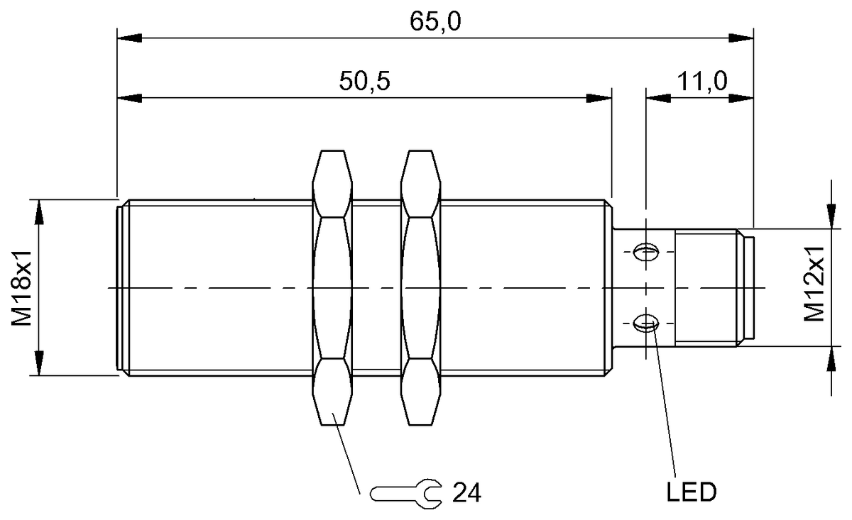 Inductive distance sensors