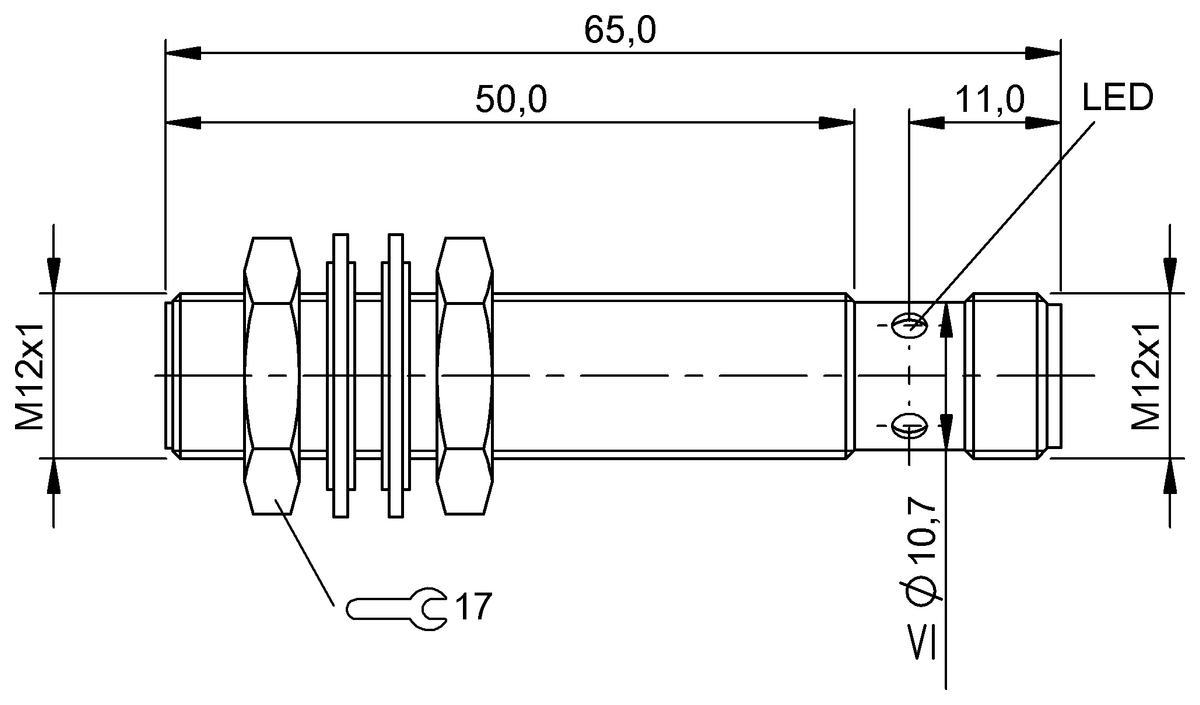 Inductive factor 1 sensors