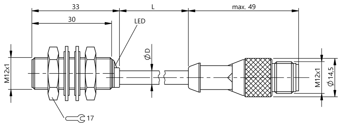 Inductive proximity switches and proximity sensors