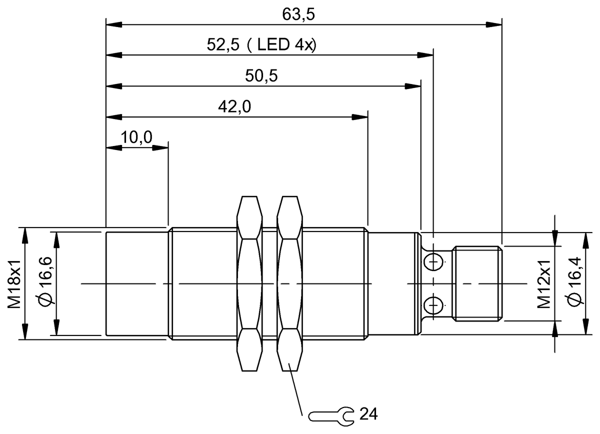 Inductive proximity switches and proximity sensors