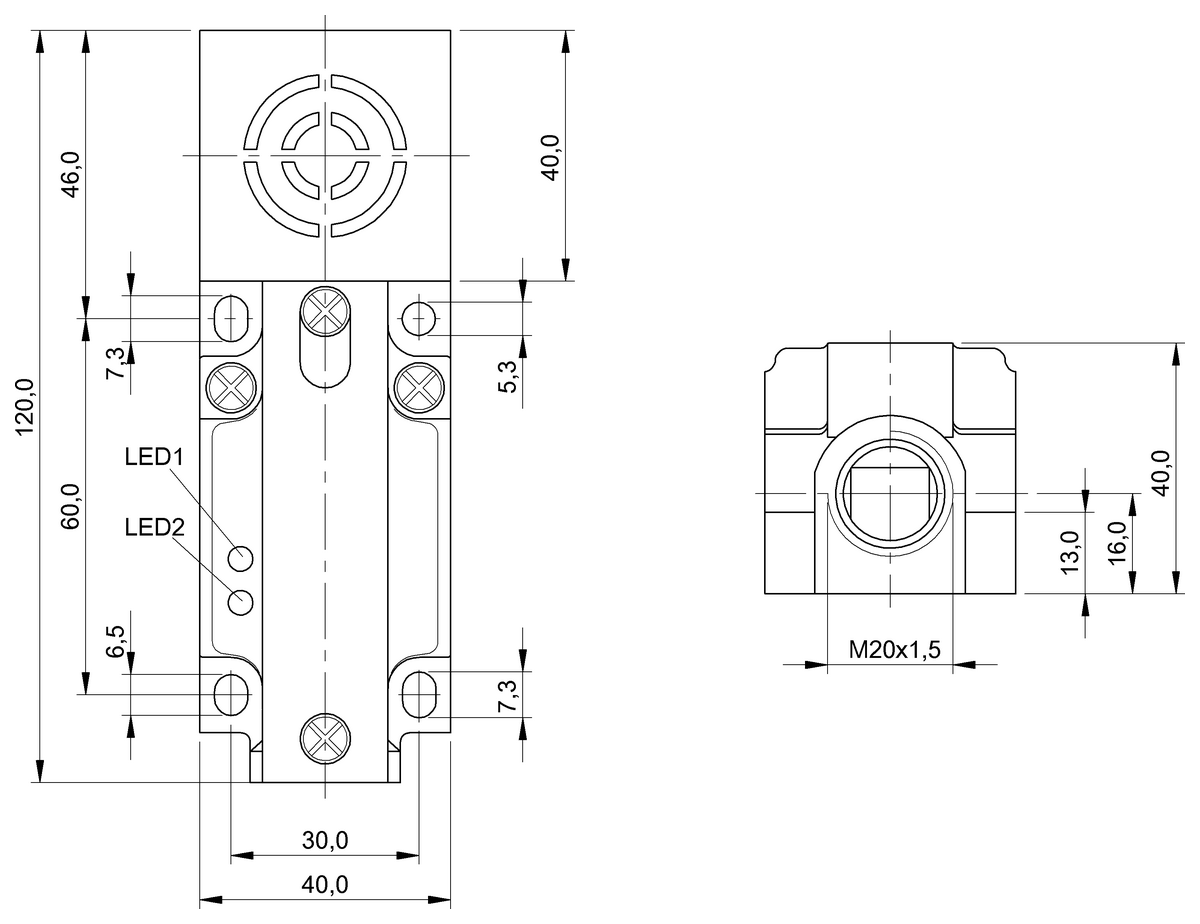 Inductive proximity switches and proximity sensors