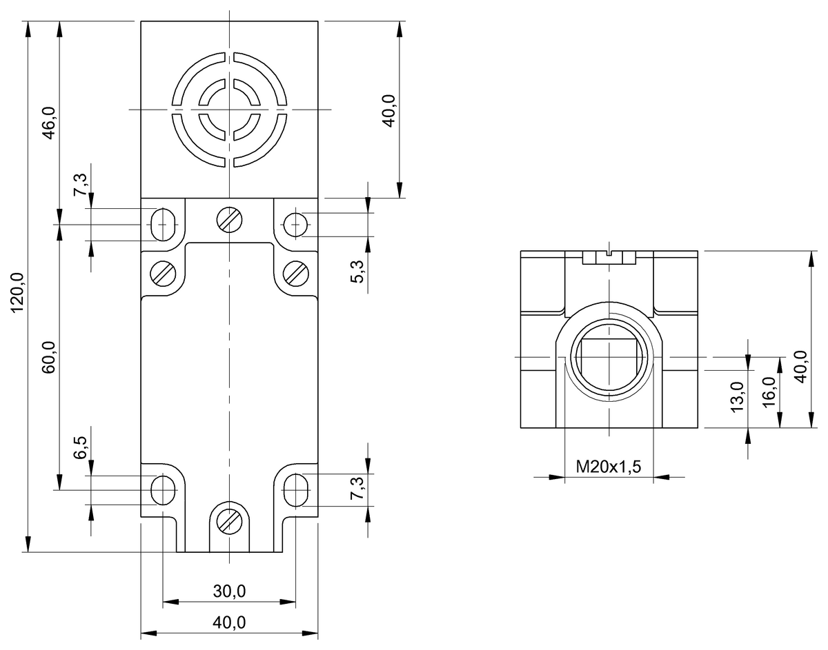 Inductive sensors for hazardous areas
