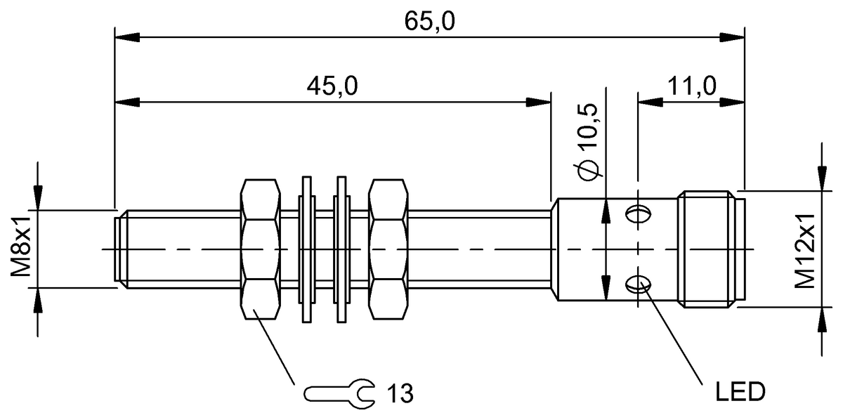 Inductive proximity switches and proximity sensors