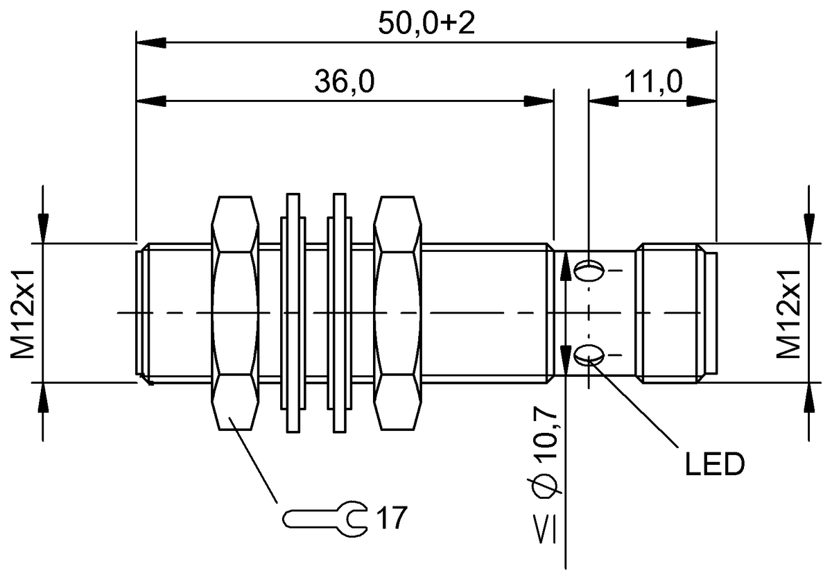 Inductive factor 1 sensors