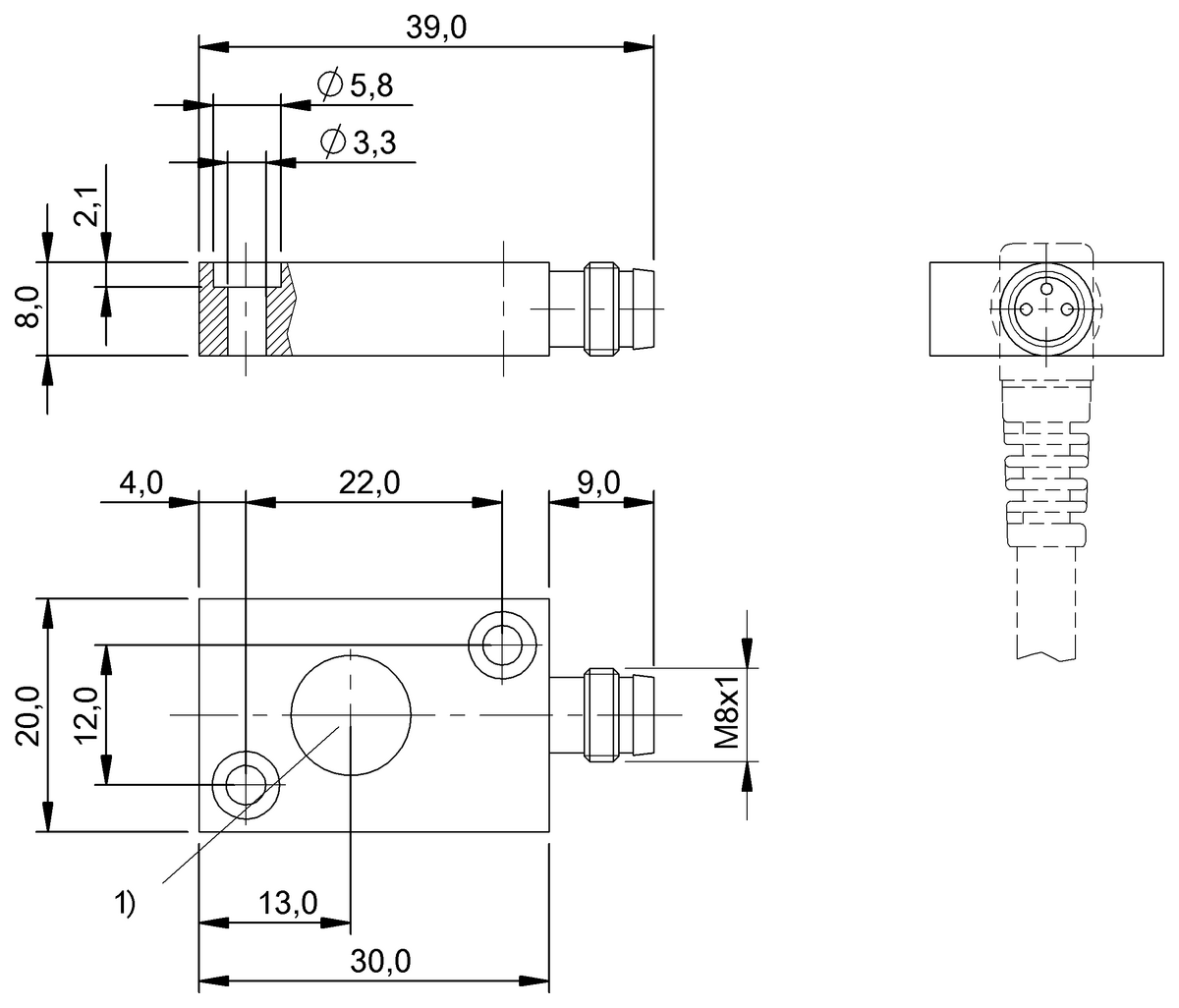 Inductive distance sensors
