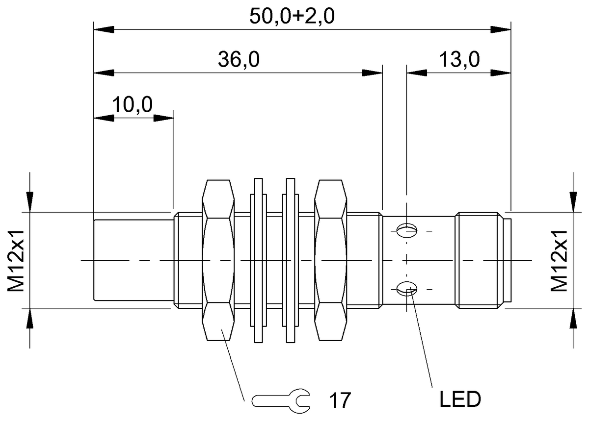 Inductive factor 1 sensors