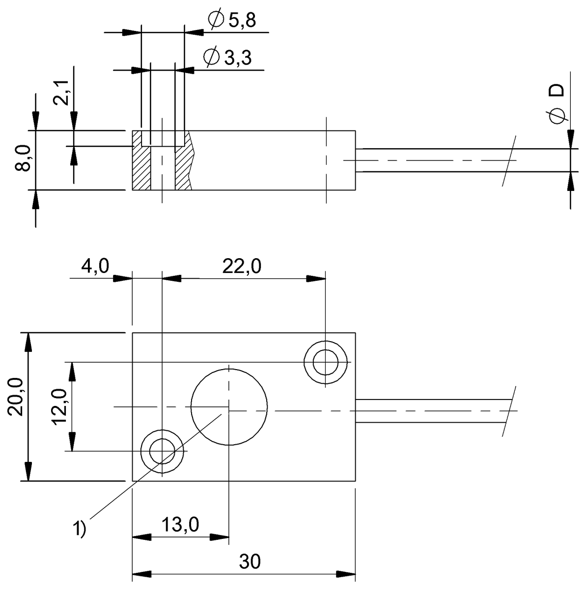 Inductive distance sensors