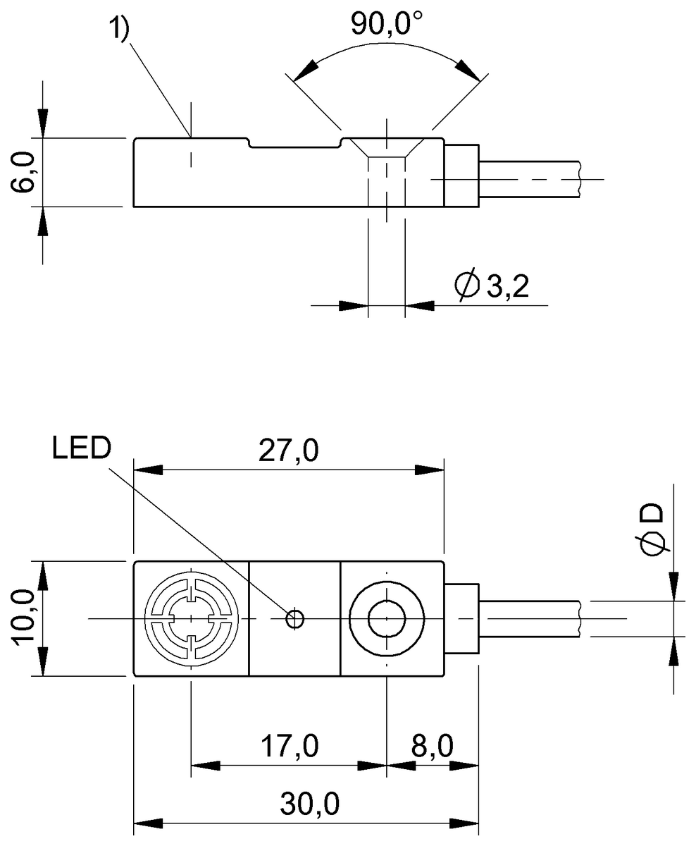 Inductive proximity switches and proximity sensors