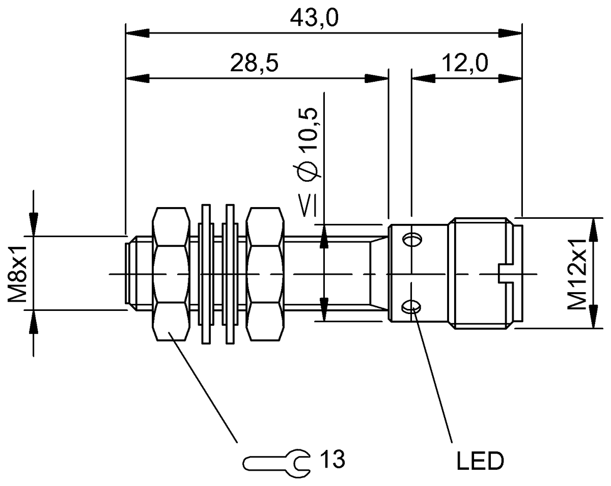 Inductive proximity switches and proximity sensors