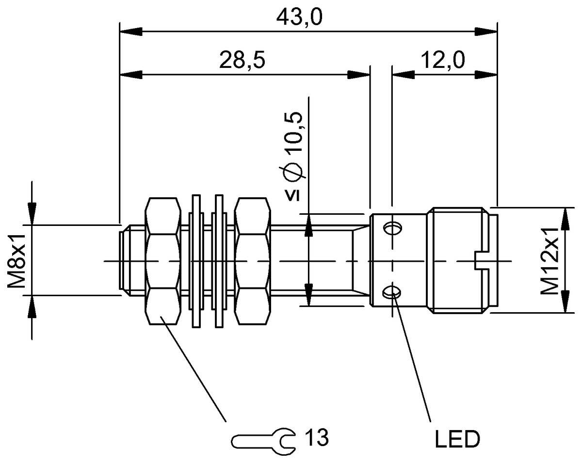 Inductive proximity switches and proximity sensors