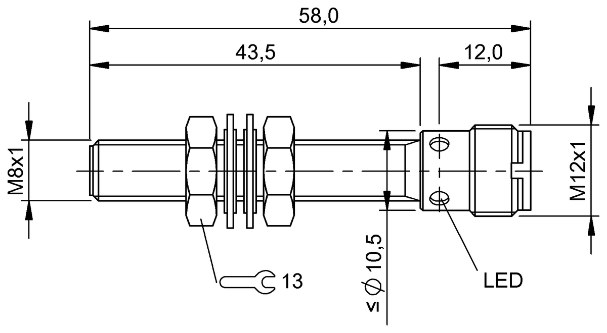 Inductive proximity switches and proximity sensors