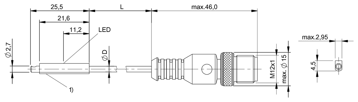 Cylinder sensors for multiple slot shapes