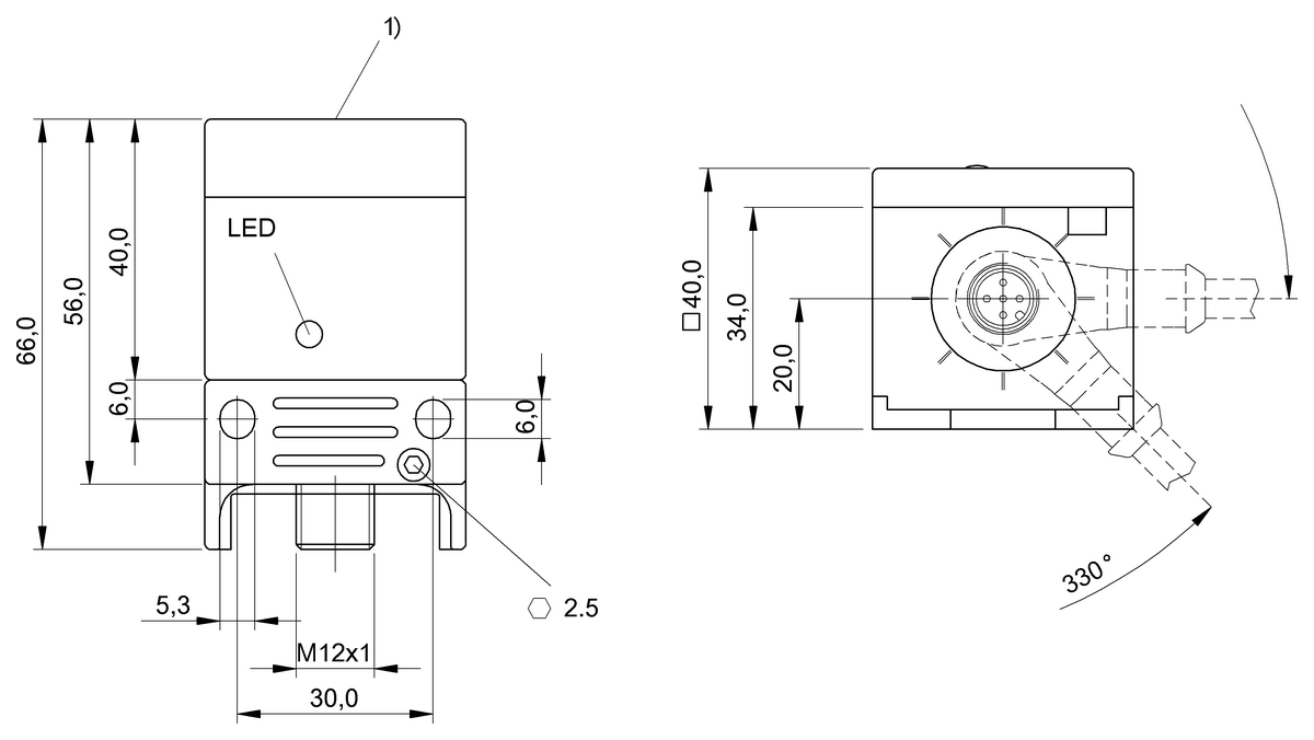 Inductive proximity switches and proximity sensors