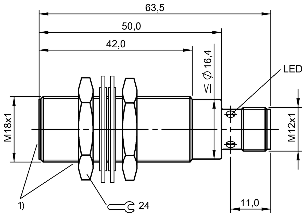Pressure-rated inductive sensors