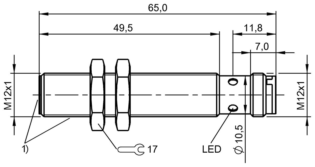 Pressure-rated inductive sensors