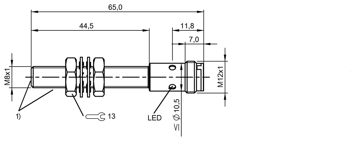 Inductive full-metal sensors