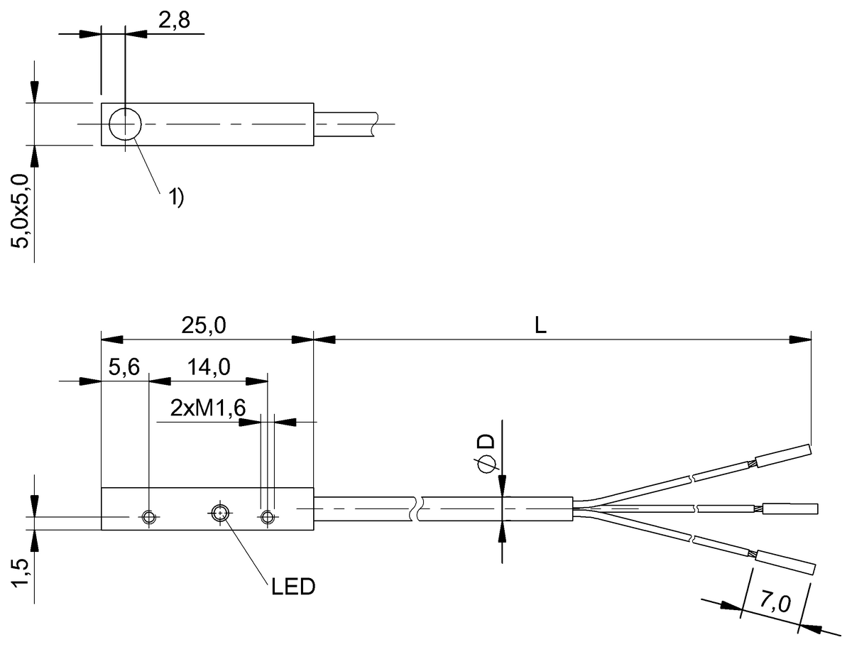 Inductive proximity switches and proximity sensors