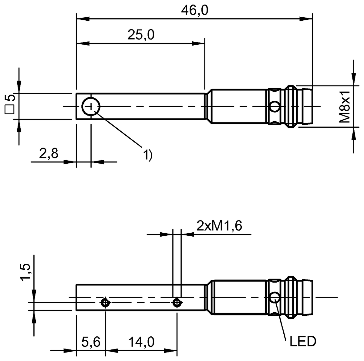 Inductive proximity switches and proximity sensors