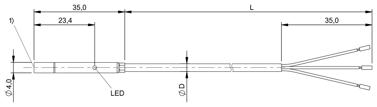 Inductive proximity switches and proximity sensors