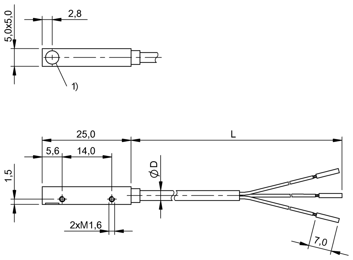 Inductive proximity switches and proximity sensors