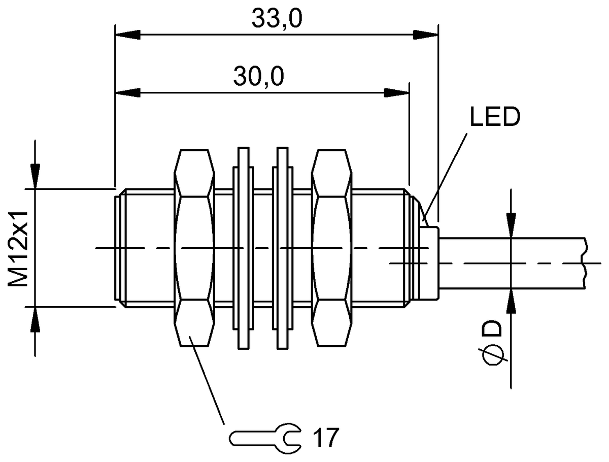 Inductive proximity switches and proximity sensors