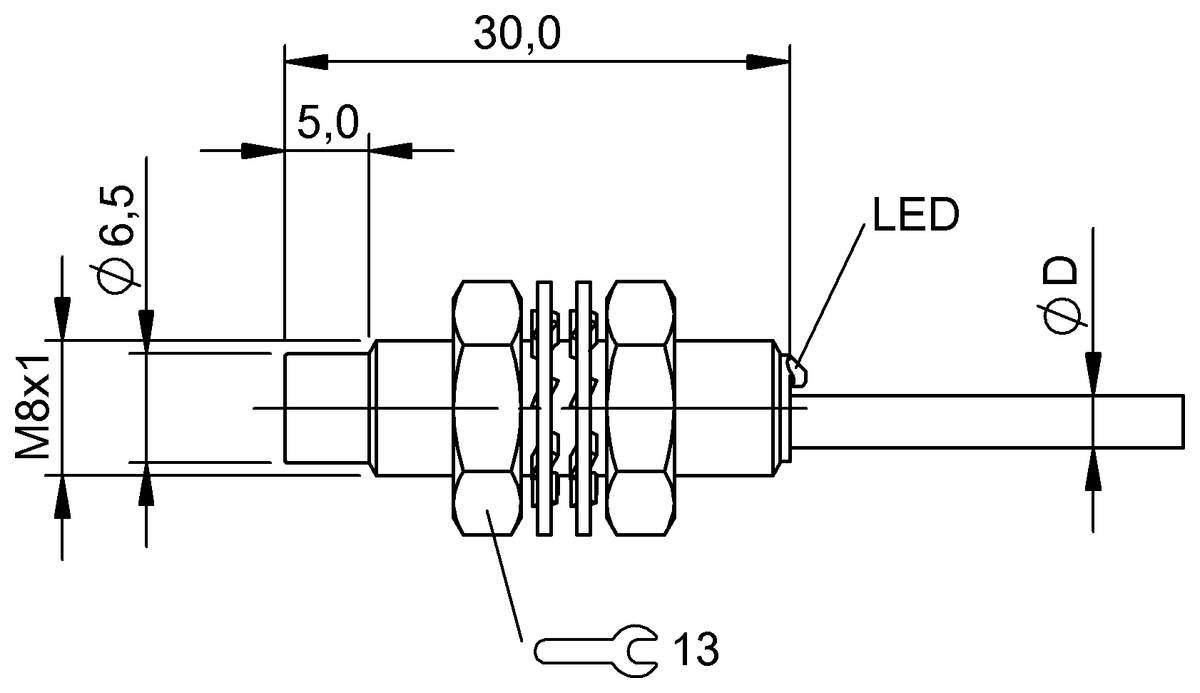 Inductive proximity switches and proximity sensors