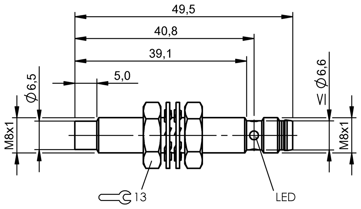 Inductive proximity switches and proximity sensors