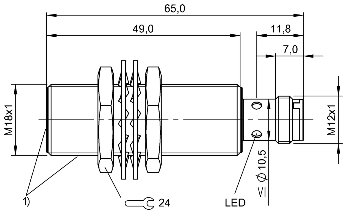 Pressure-rated inductive sensors