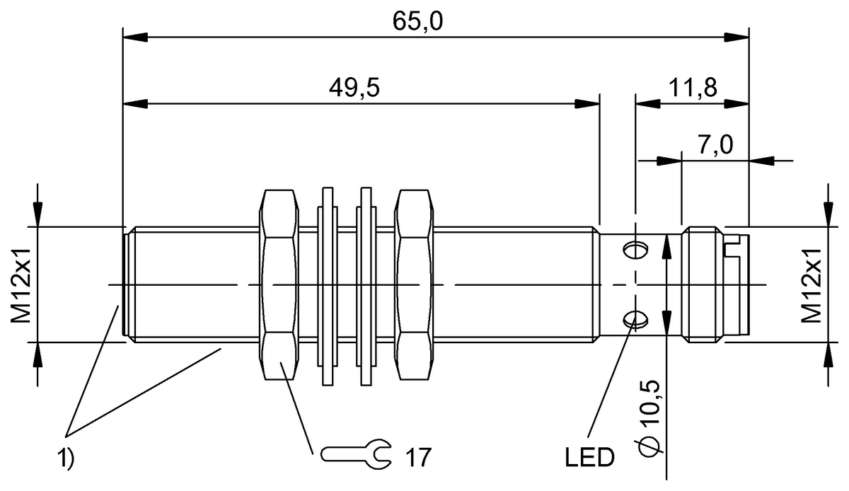 Pressure-rated inductive sensors