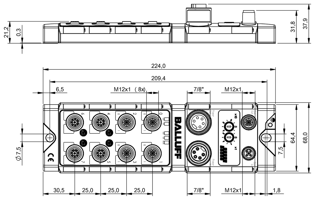 Network blocks for Profibus