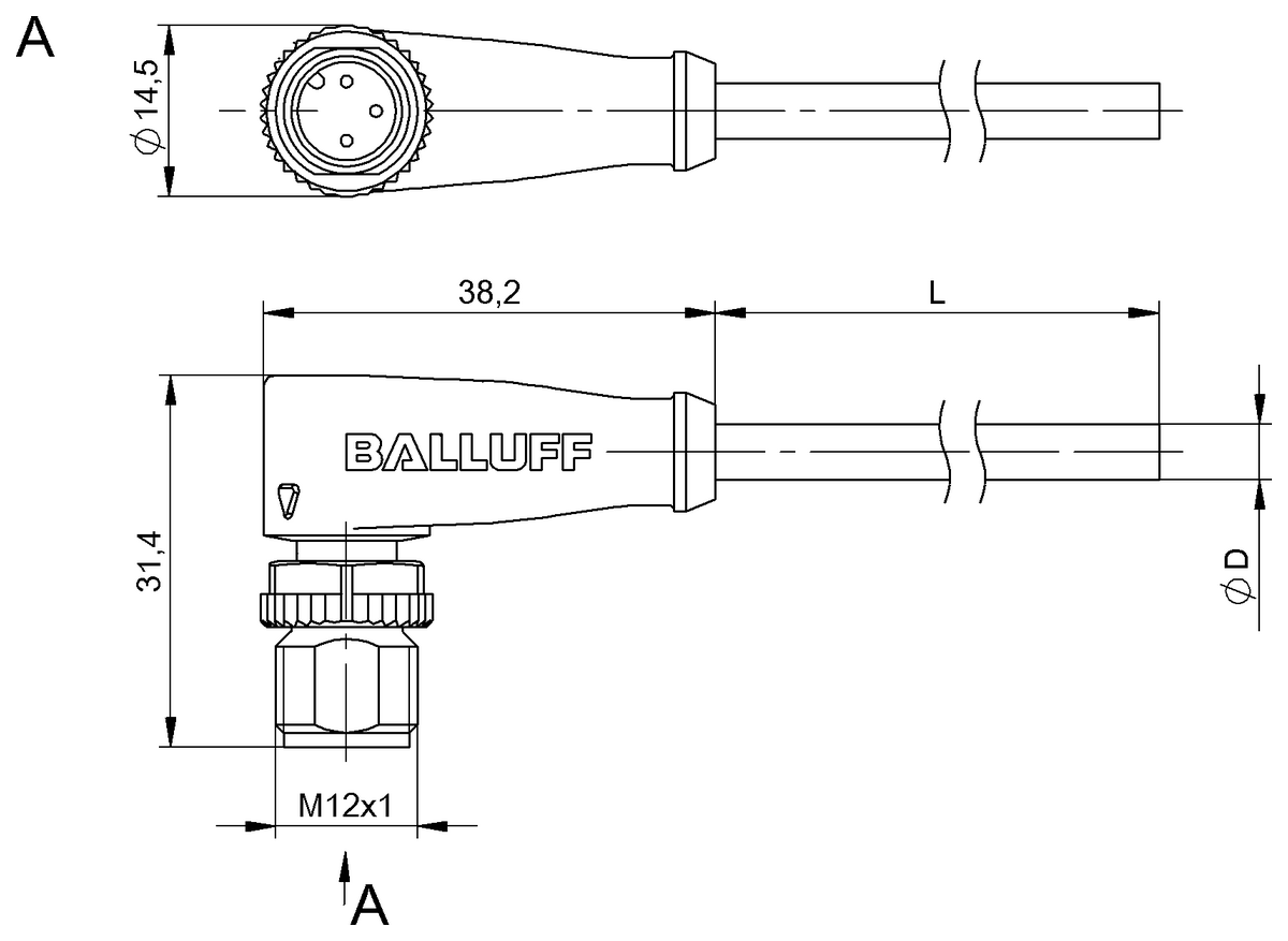 Single-ended cordsets