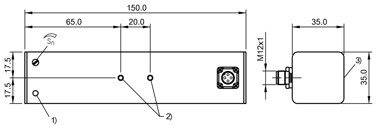 Inductive proximity switches and proximity sensors