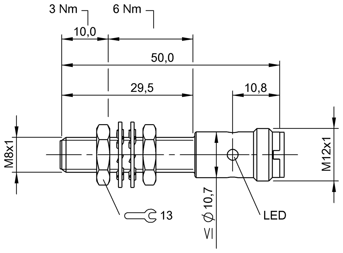 Inductive proximity switches and proximity sensors