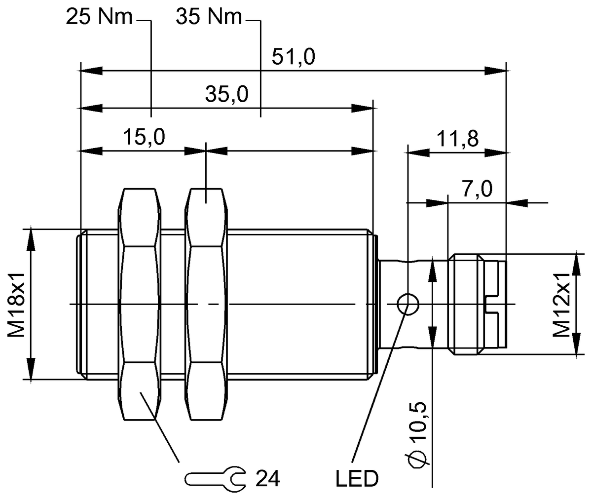 Inductive proximity switches and proximity sensors