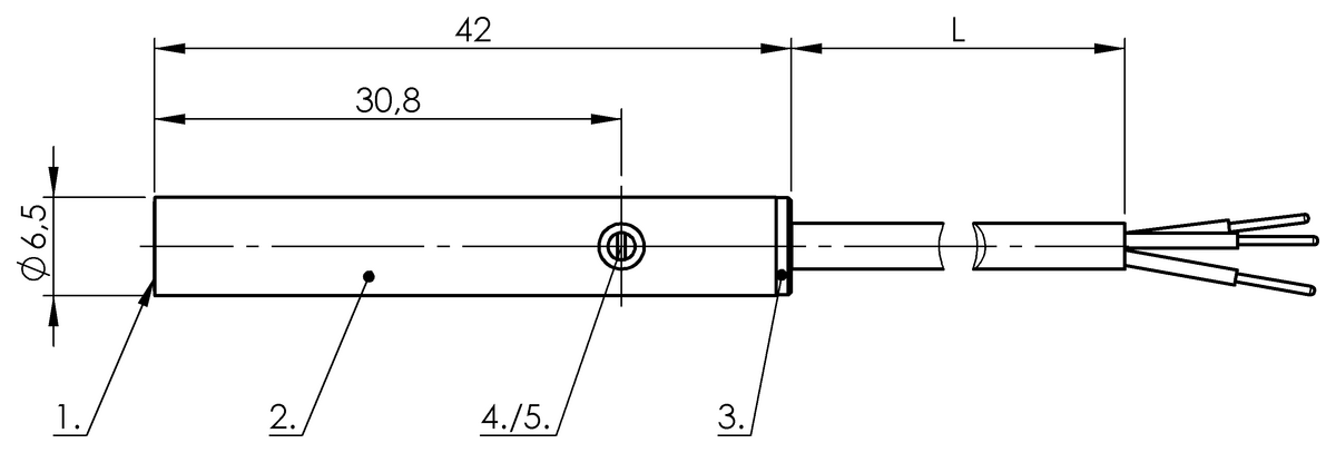 Capacitive proximity switches for object detection