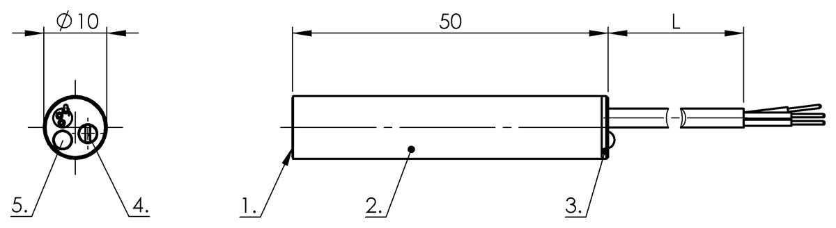 Capacitive proximity switches for object detection