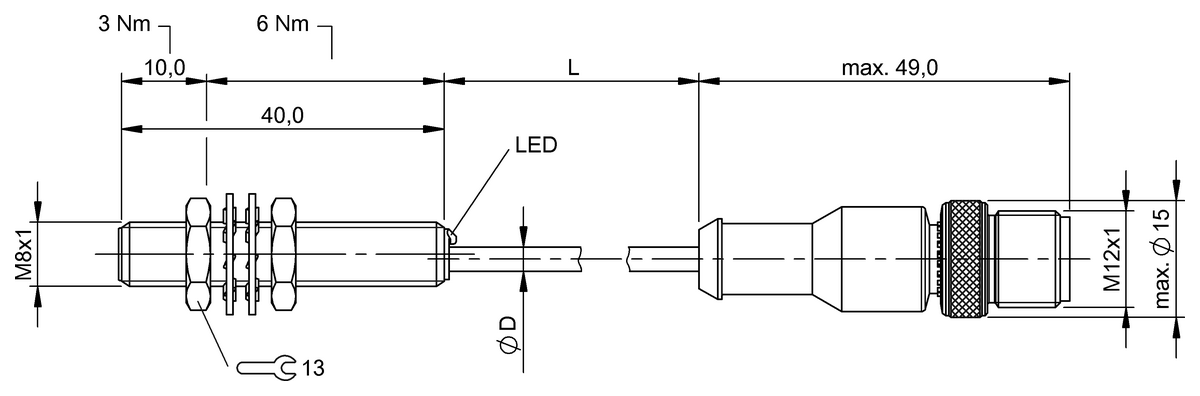 Inductive proximity switches and proximity sensors
