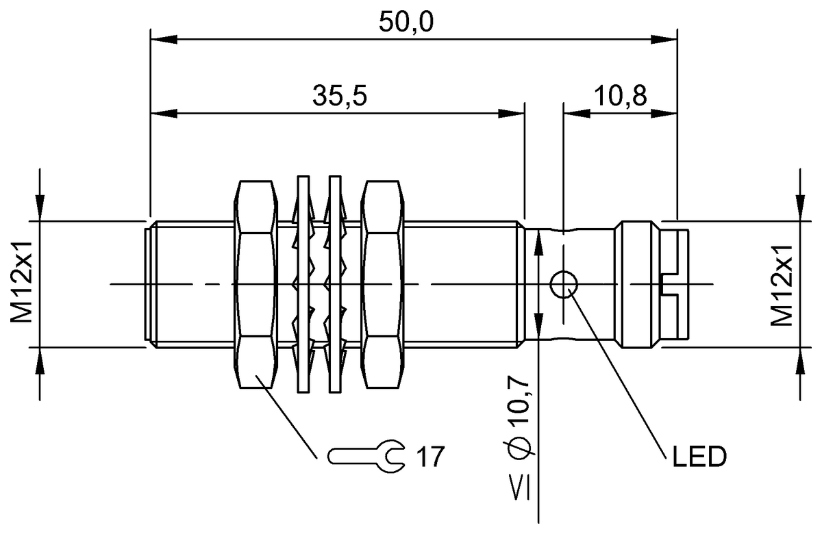 Inductive proximity switches and proximity sensors