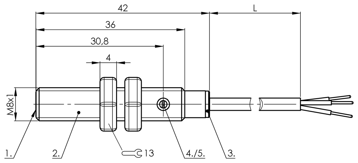 Capacitive proximity switches for object detection