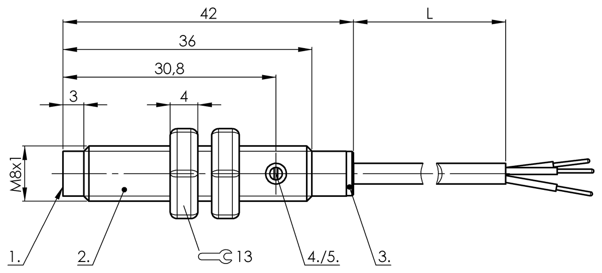 Capacitive proximity switches for object detection