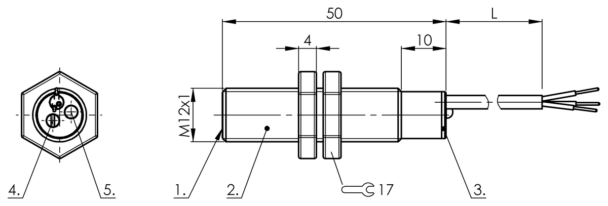Capacitive proximity switches for object detection