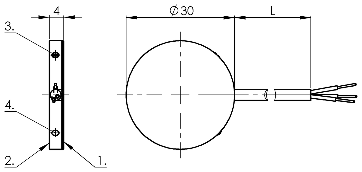 Capacitive proximity switches for object detection