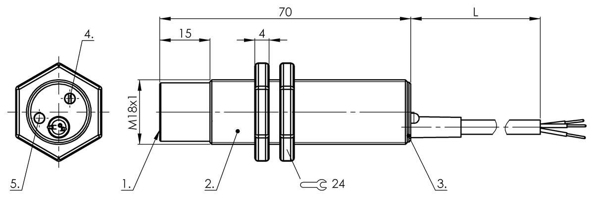 Capacitive level sensors
